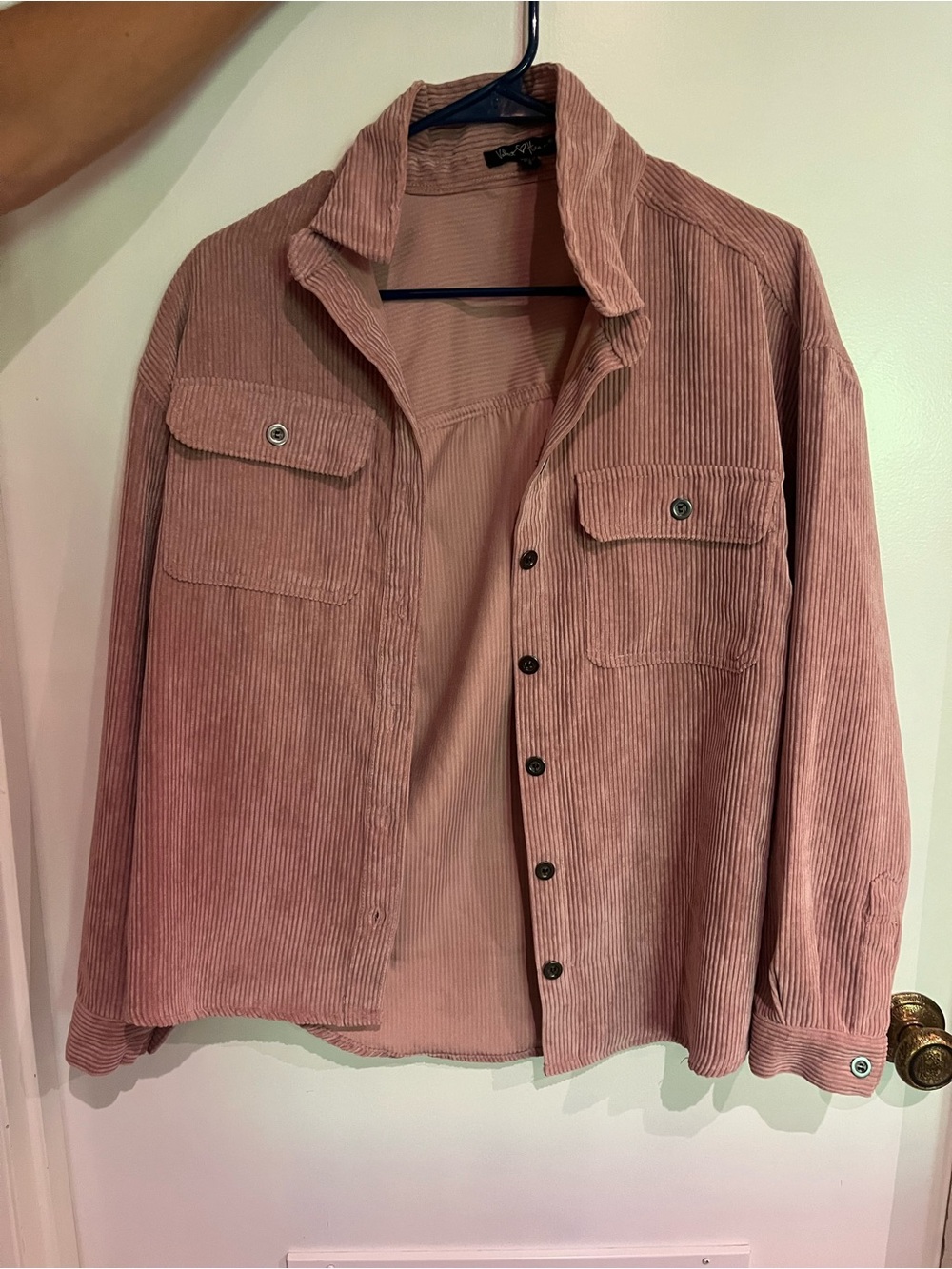 Velvet Heart Men's Corduroy Shirt Jacket - Rose